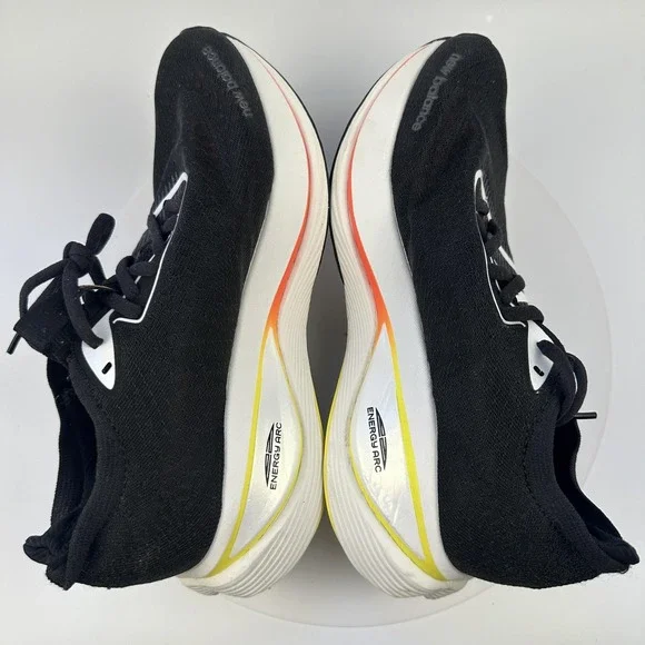 New Balance FuelCell SuperComp Elite v3 Shoes Mens Size 8 Black White Racing SBK - Picture 8 of 12